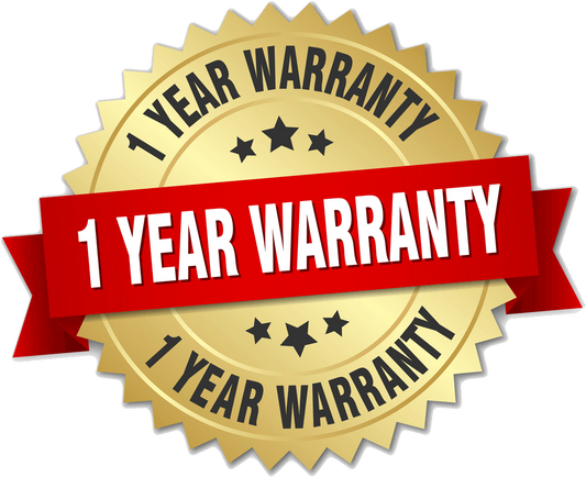 1 Year Warranty