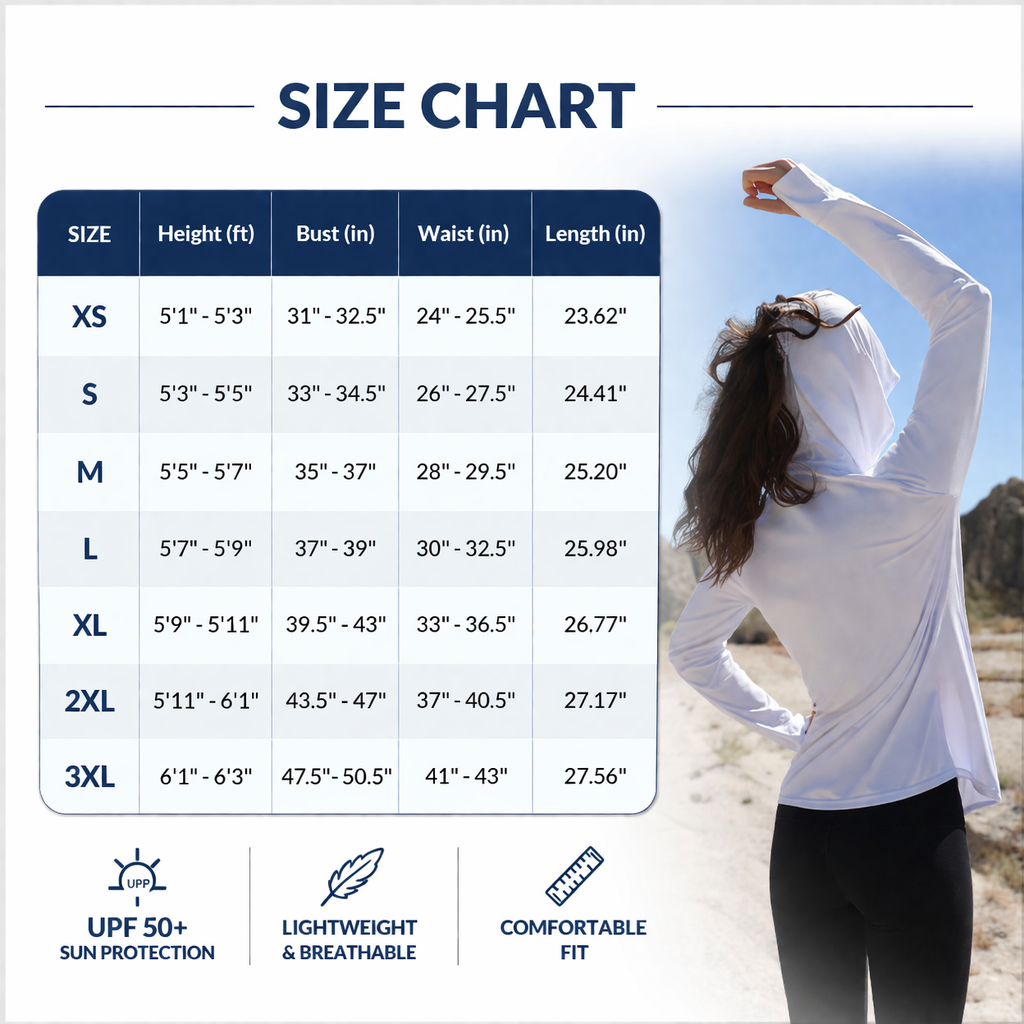 Women's Sun Protection Summer Hoodie