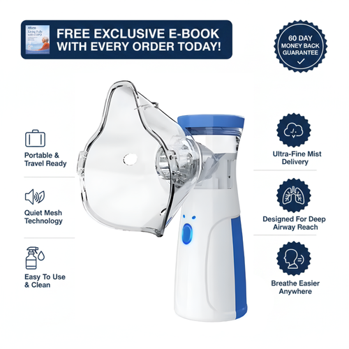 Alluna AeroCare™ - Portable Mesh Nebulizer