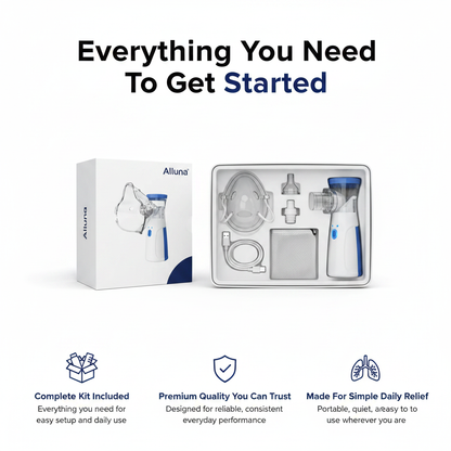 Alluna AeroCare™ - Portable Mesh Nebulizer