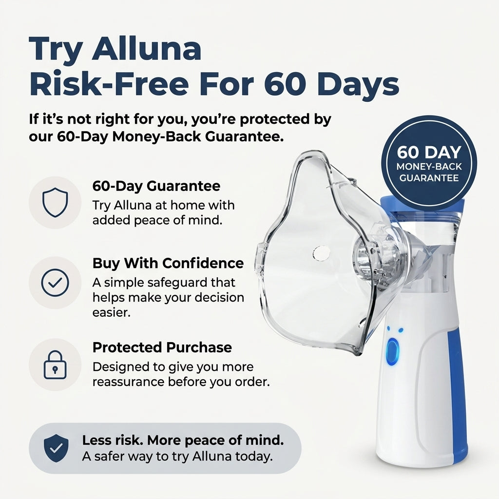 Alluna AeroCare™ - Portable Mesh Nebulizer
